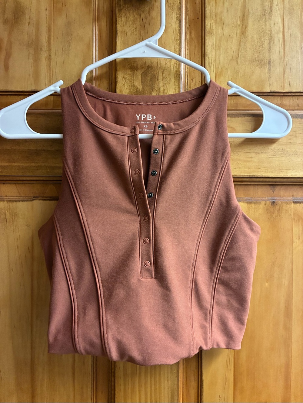 Abercrombie & Fitch YPB Athletic Henley Tank